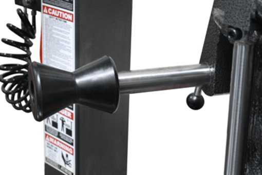 Ranger R76atr Tilt-back Tire Changer With Assist Tower - Yellow/gray