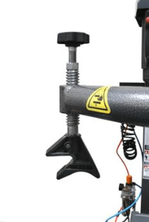 Ranger R76atr Tilt-back Tire Changer With Assist Tower - Yellow/gray