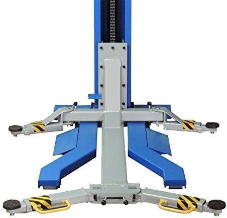 Ideal Mobile Single Column Automotive Lift- 6000lb Capacity Blue/Gray MSC-6KLP
