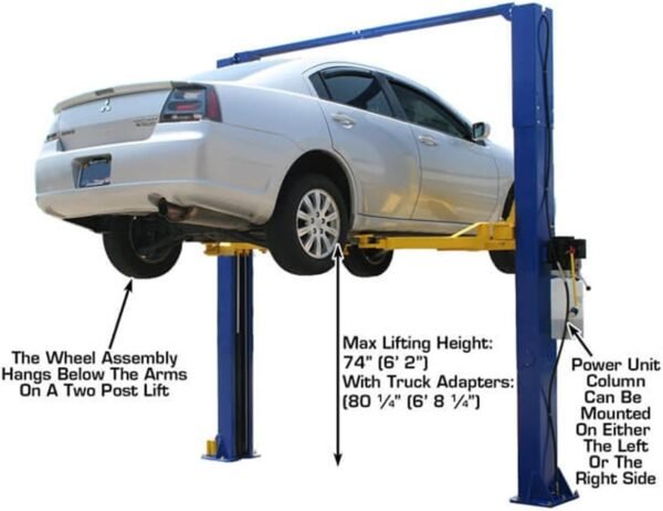 Atlas 9KOHX Overhead 9,000 lbs. Capacity 2 Post Lift