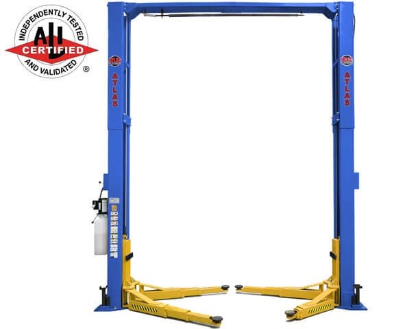 Atlas Platinum PVL-12 ALI Certified 12,000 Lbs. Capacity 2 Post Lift (Blue)