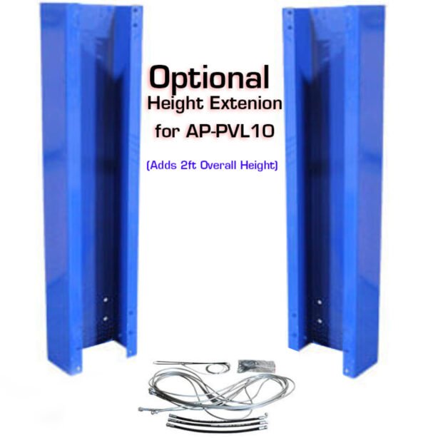 Atlas Platinum PVL-10 ALI Certified Two Post Lift 10,000 lbs. Capacity