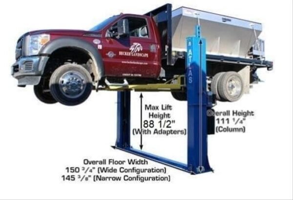 ATLAS BP12000X 12,000 LB COMMERCIAL GRADE BASEPLATE LIFT ALI certified