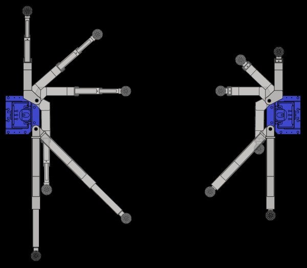 Tuxedo TP11KC-DX Bi-Symmetric Two Post Lift
