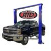 Race Tools Direct 11,000 lb. Direct Drive, Overhead 2 Post Lift- Bi-Symmetric Arms