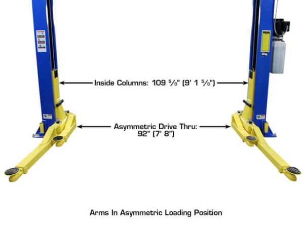 Atlas Pro-9D Overhead 9,000 lb. Capacity Direct Drive Premium 2 Post Lift