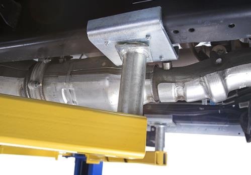 BendPak XPR-14CL-192 , 14,000 lb. capacity, ali certified clearfloor, triple-telescope arms-all four, Asymmetrical Lift