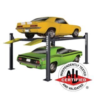 HD-9XL 9,000-lb. Capacity / Four-Post Lift / Standard Width / Extended Length
